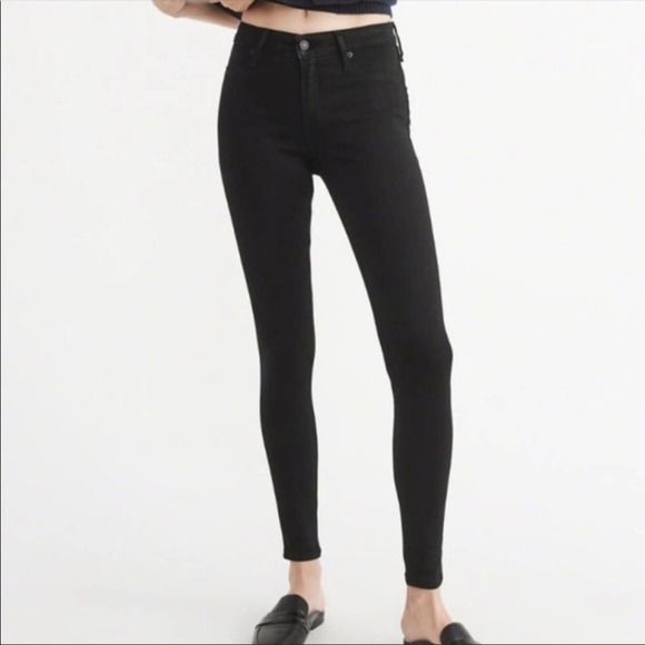 Abercrombie & Fitch Denim - Abercrombie Harper Low Rise Jean Leggings Size 25